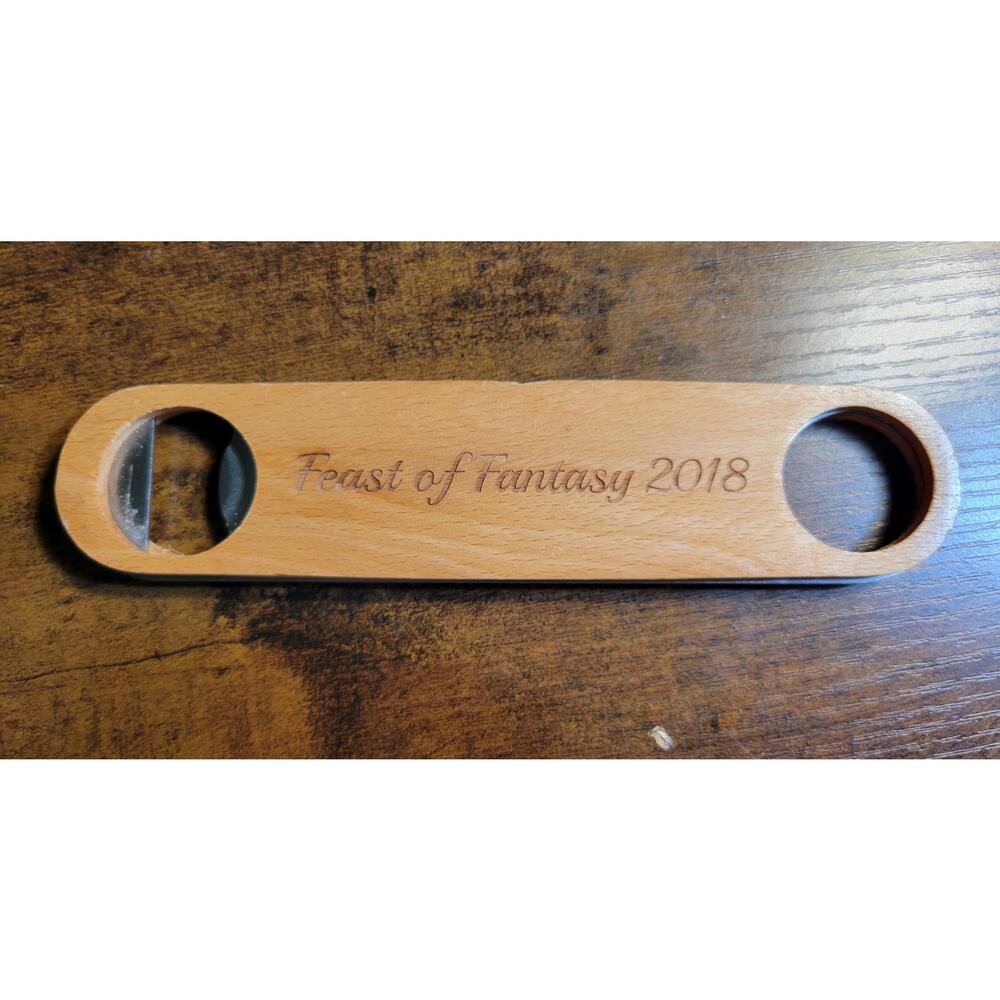 Feast of Fantasy 2018 - Heavy Duty Bottle Opener - 7" long